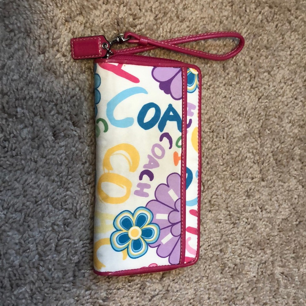 Coach wristlet